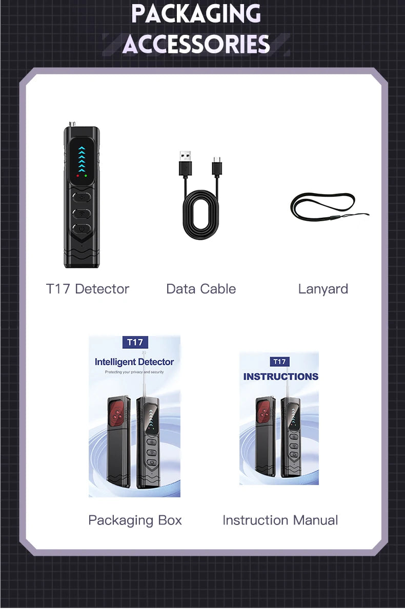 T17 Intelligent Spy Camera Detector
