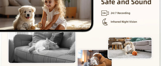 Blurams Baby Monitor Camera 2K HD